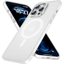 iPhone 14 Pro Max Θήκη Σιλικόνης - Mobile Silicone Back Case Magsafe White - Image 1