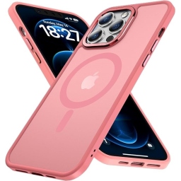iPhone 14 Θήκη Σιλικόνης - Mobile Silicone Back Case Magsafe Pink
