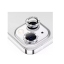 iPhone 15 Ασημί Προστασία Κάμερας Silver Strass Lens