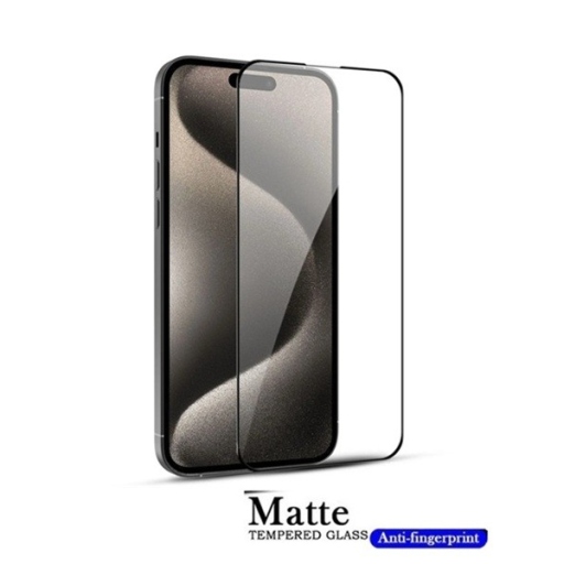 iPhone 15 Pro Max Anti-Finger Full Screen Protector