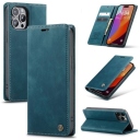 iPhone 15 Pro Max Δερμάτινη Θήκη Book Green CaseMe - Image 2
