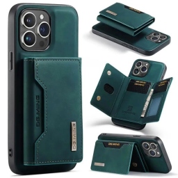 iPhone 15 Pro Max Θήκη με Μαγνητικό Πορτοφόλι Green