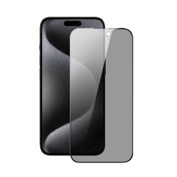 iPhone 15 Pro Privacy Tempered Glass Anti-Spy Φιμέ