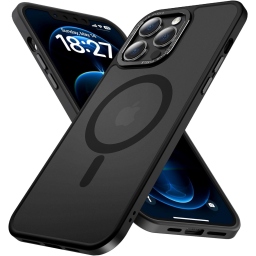 iPhone 15 Pro Θήκη Σιλικόνης - Mobile Silicone Back Case Magsafe Black