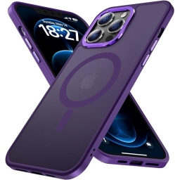 iPhone 15 Pro Θήκη Σιλικόνης - Mobile Silicone Back Case Magsafe Purple