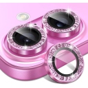 iPhone 16 Plus Προστασία Κάμερας Pink Glitter Lens - Image 1