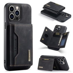 iPhone 16 Pro Max Θήκη με Μαγνητικό Πορτοφόλι Black