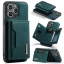 iPhone 16 Pro Max Θήκη με Μαγνητικό Πορτοφόλι Green