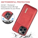 iPhone 16 Pro Max Θήκη με Μαγνητικό Πορτοφόλι Red - Image 4
