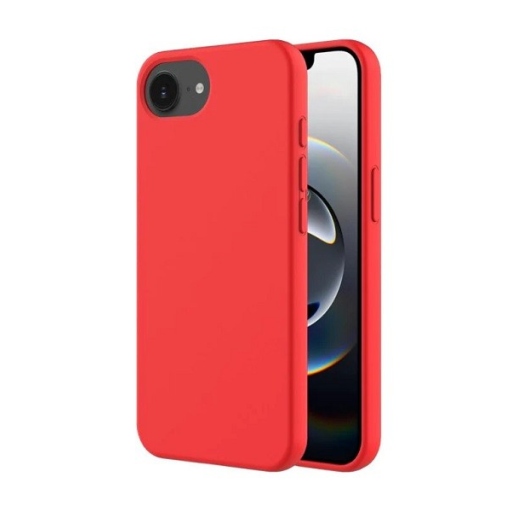 iPhone 16e Κόκκινη Θήκη Σιλικόνης - Red Back Case