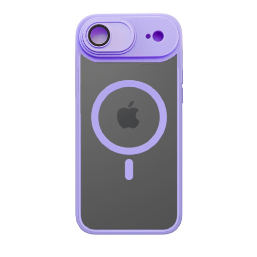 iPhone 17 Air MagSafe Ματ Θήκη Λιλά με Πλήρη Προστασία Κάμερας