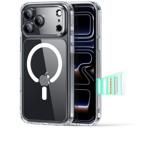 Θήκη iPhone 17 Pro Διάφανη MagSafe – Ενισχυμένη Προστασία