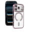 iPhone 17 Pro Ροζ Θήκη Magsafe με Glitter & Strass