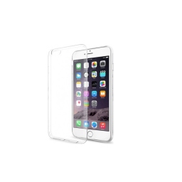iPhone 6 Plus Διάφανη Θήκη Σιλικόνης με Προστασία Κάμερας