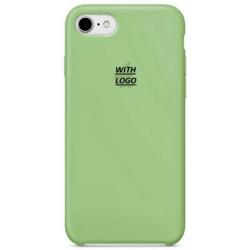 iPhone 7 Plus - 8 Plus Θήκη Σιλικόνης - Back Case Silicone Μέντα