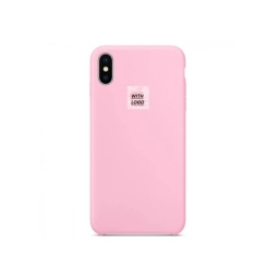 iPhone X - XS Θήκη Σιλικόνης - Back Case Silicone Pink