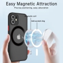 iPhone X - XS Θήκη Κινητού Armor MagSafe με Προστασία Κάμερας - Silicone Back Case Matte Black - Image 2