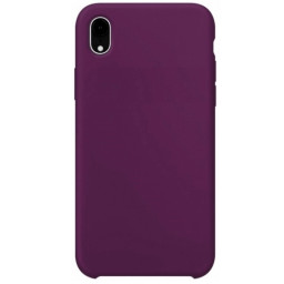 Θήκη Σιλικόνης για iPhone XR - Plum