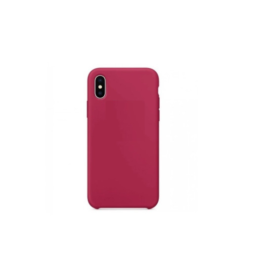 Θήκη Σιλικόνης για  iPhone X/XS Red-Rose