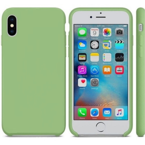 Θήκη Σιλικόνης για iPhone XS Max - Mint