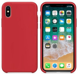 Θήκη Σιλικόνης για iPhone XS Max - Red