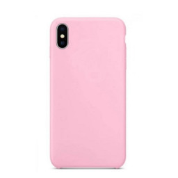 Liquid Silicone Case Pink για Apple iPhone X / XS