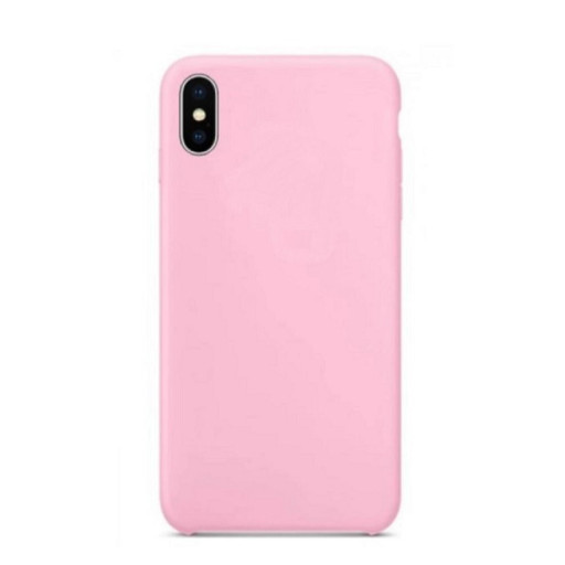 Liquid Silicone Case Pink για iPhone X / XS