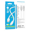 Καλώδιο Ταχείας Φόρτισης 3.0A USB σε Type-C 1m Borofone Extra Durable - Image 2