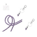 Μακρύ Λουράκι για Κινητό με 2 Σημεία Στήριξης - Λιλά - Image 2