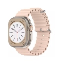 Λουράκι Apple Watch 42 - 44 - 45 - 49 mm Σιλικόνης Wave Pink - Image 1