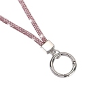 Μακρύ Λουράκι Λαιμού για Κινητό Ροζ - Smartphone Chain Pink - Image 3