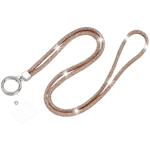 Μακρύ Λουράκι Λαιμού για Κινητό Χρυσαφί - Smartphone Chain Gold