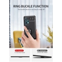 ΜΑΓΝΗΤΙΚΗ ΘΗΚΗ ΠΡΟΣΤΑΣΙΑΣ ΣΙΛΙΚΟΝΗΣ ΓΙΑ REALME C31 ΜΕ  ΔΑΧΤΥΛΙΔΙ ΚΑΙ ΠΡΟΣΤΑΣΙΑ ΚΑΜΕΡΑΣ - BACK COVER SILICON  RING HOLDER - ΜΑΥΡΗ - ΜΠΛΕ - OEM - Image 6