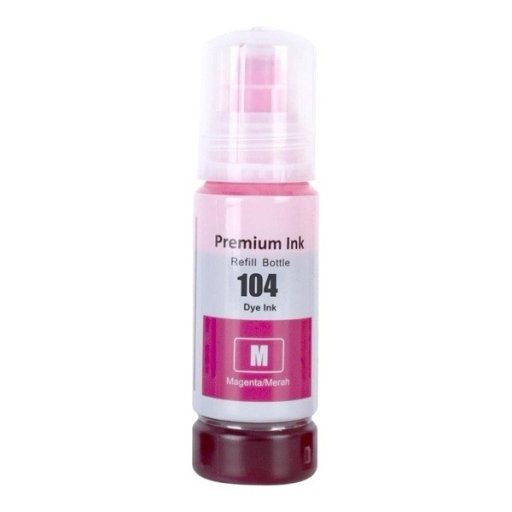 Συμβατό Μελάνι Εκτυπωτή Epson 104 EcoTank - Magenta