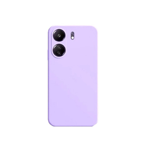 Xiaomi Poco C65 Θήκη Σιλικόνης - Back Case Silicone Λιλά