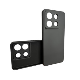 Θήκη Σιλικόνης Μαύρη για Xiaomi Poco X6 5G