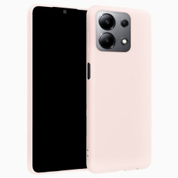 Θήκη Σιλικόνης Απαλό Ροζ για Xiaomi Poco X6 5G
