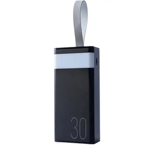 Power Bank 30000mAh 22.5W Μαύρο με LED Remax RPP-320
