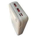 Power Bank 20000 mAh Erdom Λευκό 4 Θυρών EP-005 - Image 2