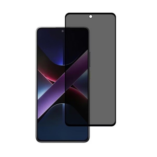 Privacy Full Curved Tempered Glass για το Xiaomi Poco X7
