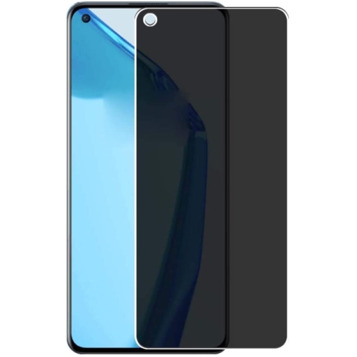Privacy για Realme 8 - 8 Pro Φιμέ Τζάμι Οθόνης Anti-Spy