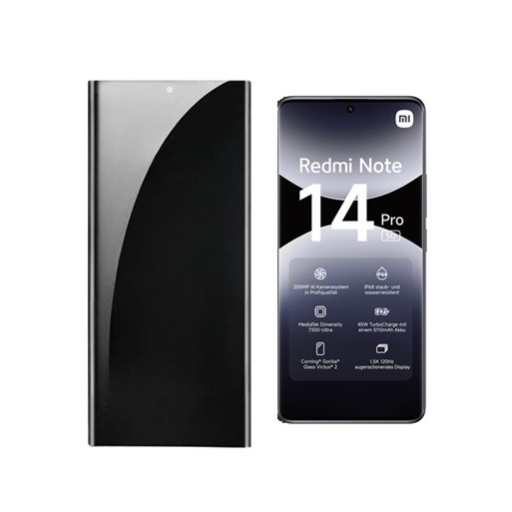 Privacy Redmi Note 14 Pro 5G Full Curved Glass