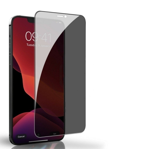 PRIVACY TEMPERED GLASS FULL GLUE 9H HARDNESS - ΑΠΟΡΡΗΤΟ ΠΡΟΣΤΑΤΕΥΤΙΚΟ ΤΖΑΜΙ ΟΘΟΝΗΣ ΓΙΑ SAMSUNG GALAXY S8 PLUS - ΜΑΥΡΟ
