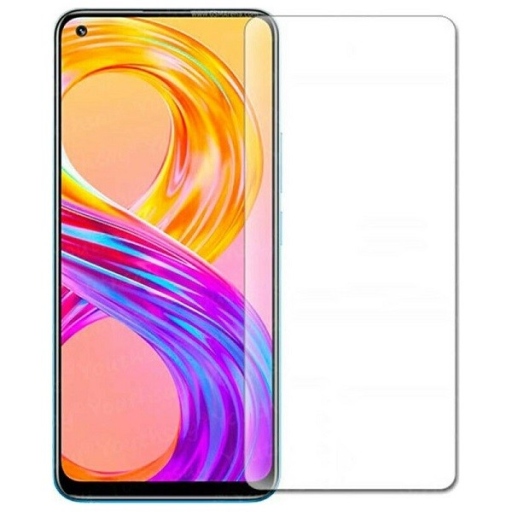 Realme 8 - 8 Pro Tempered Glass Full Face 9H Transparent - Προστατευτικό Τζάμι Οθόνης Διάφανο