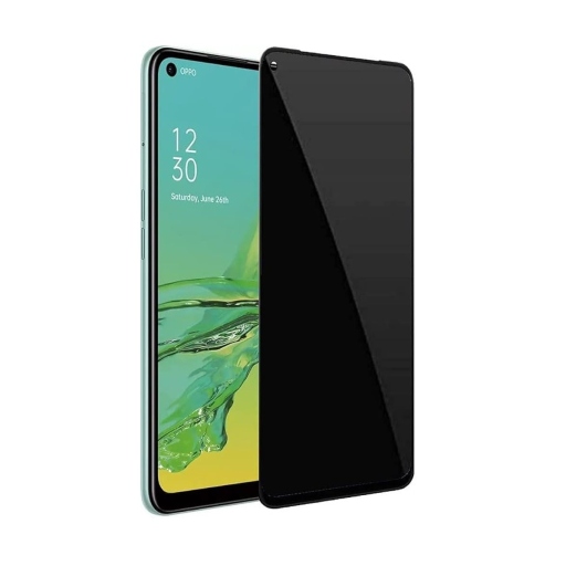 Realme 9 Pro Plus Privacy Full Tempered Glass Screen Protection - Απόρρητη Προστασία Οθόνης Φιμέ