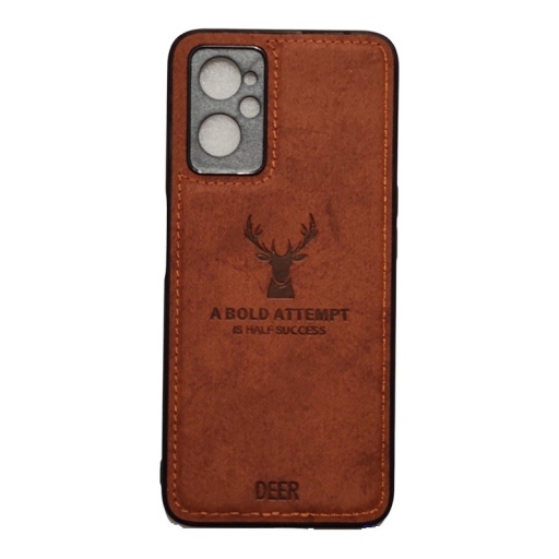 Realme 9i Θήκη με Προστασία Κάμερας Brown