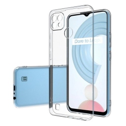 Realme C21 Θήκη Σιλικόνης με Προστασία Κάμερας