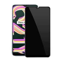 Realme C21Y / C25Y Privacy Tempered Glass Φιμέ Τζάμι