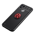 Realme C21Y / C25Y Θήκη Κινητού Μαύρη με Red Ring - Image 1