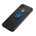 Realme C21Y / C25Y Θήκη Κινητού Μαύρη με Blue Ring - Image 1